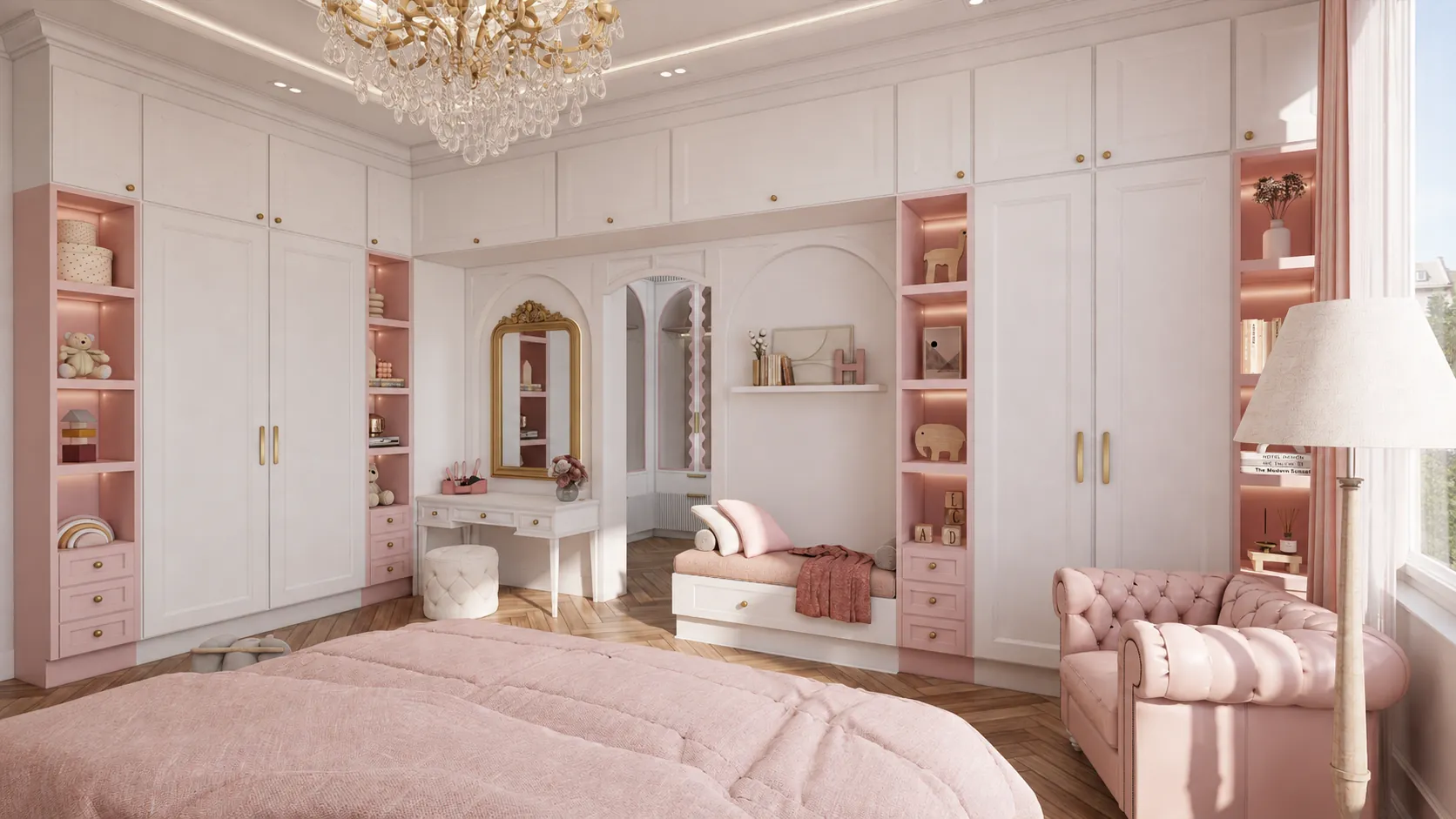 Girl Bedroom II — view 3